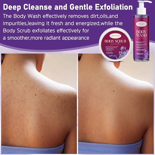 GOWLAVER Spa Gift Set for Women - Relaxing Bath & Body Care Gift Basket with Lavender, Epsom Salt, Lotion & Essential Oils
