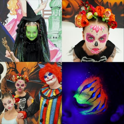 TAG Body Art Split Cake Face and Body Paint - Powder & Royal Blue 50g