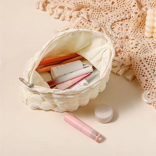 Large Capacity Bubble Cloud Makeup Bag - Travel Organizer