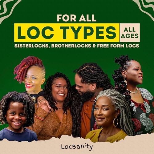 Locsanity 8oz Daily Moisturizing Rosewater & Peppermint Hair Scalp Spray for Locs & Dreadlocks - Natural Loc Care