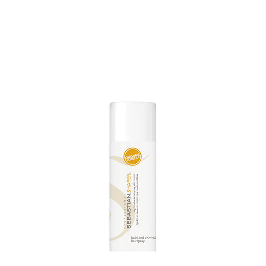 Sebastian Professional Shaper, Classic 80% VOC, Humidity-Resistant, Medium to Strong Hold, 24-Hour Control, Travel Size, Mini Hairspray, 1.5oz