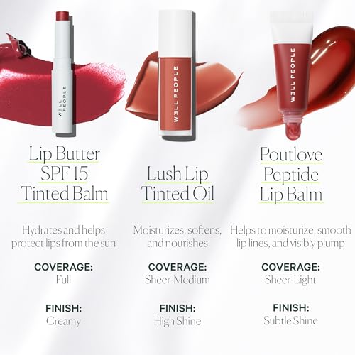 Well People Poutlove Peptide Lip Balm - Pink Grapefruit