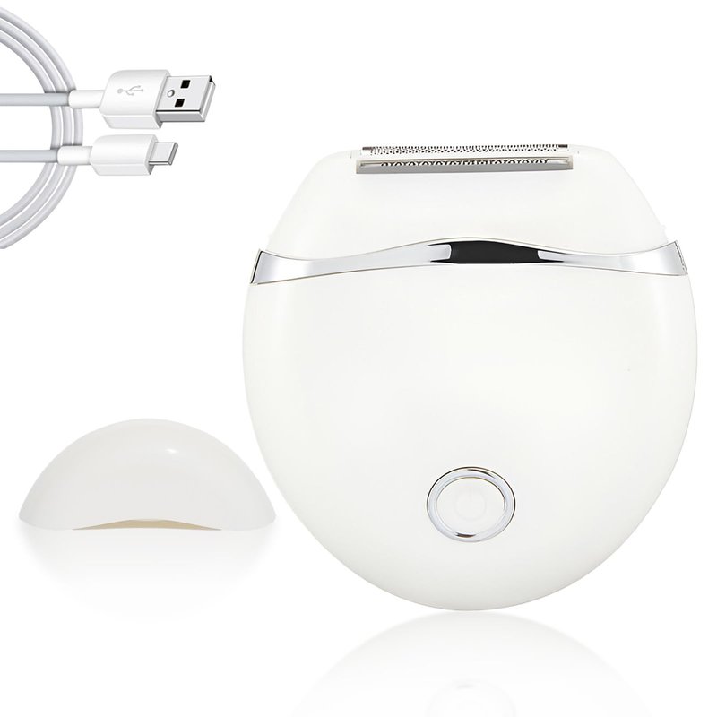 Electric Shaver for Women - Cordless, Compact, Rechargeable Razor for Wet & Dry, Painless On-the-Go Hair Removal for Legs, Underarms, Bikini - BEAUTISILK