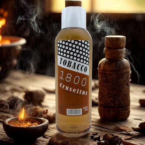 Crusellas 1800 Tobacco Splash Cologne - 33 Fl. Oz. Spiritual Water