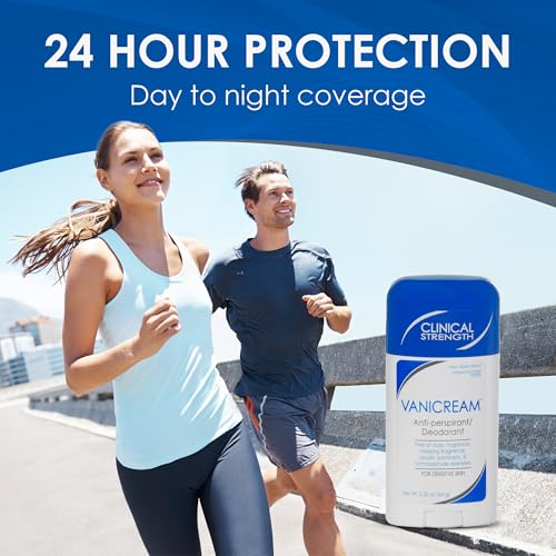 Vanicream Antiperspirant Deodorant Stick for Sensitive Skin - 24-Hour Protection, Unscented