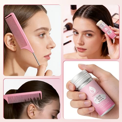 CAREFINING Hair Wax Stick - Strong Hold & Non-Greasy Formula for Dance