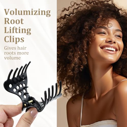 Ceoyiler Root Lifting Hair Clips for Volume - Soft Hair Styling Accessories