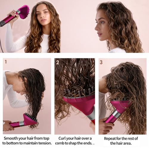 Large Curl Diffuser for Dyson Airwrap HS01 HS05 HS08 - Rose Edition