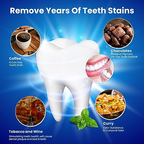 Teeth Whitening Strips - 28 Pcs for Sensitive Teeth - 14 Treatments