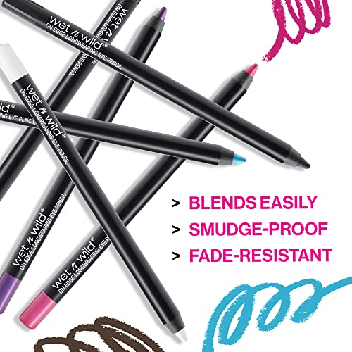 Wet n Wild Madera que conoces Eyeliner Pencil Pack of 2 - Long Lasting Matte Brown