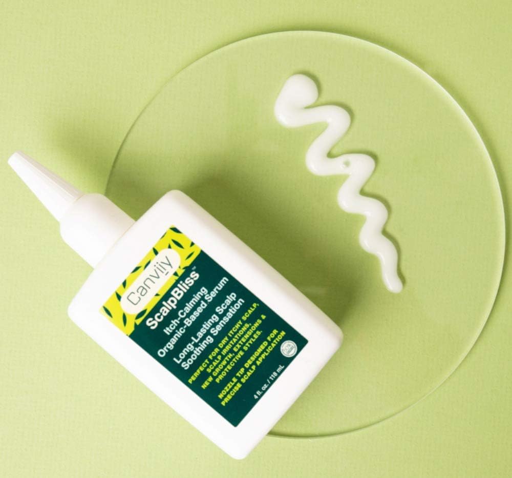 ScalpBliss Itch-Calming Serum - Long-Lasting Moisturizer for Dry, Itchy Scalp | Enriched with Aloe Vera & Peppermint Oil