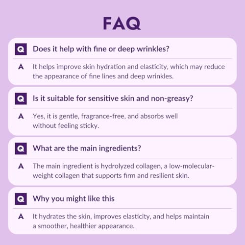 MIZON Collagen Power Firming Cream - Anti-Aging Moisturizer for Skin Elasticity, 1.69 Fl oz