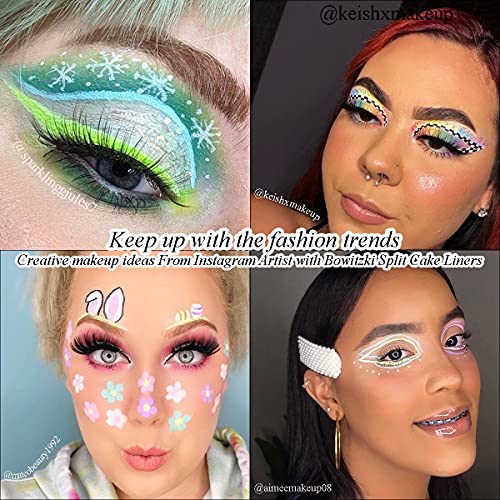 Bowitzki A Pastel Color Split Cake Water Activated Neon Eyeliner & Face Paint - Variation A
