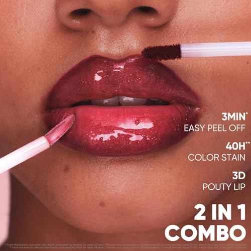 JUDYDOLL Lip Stain Peel Off, Liner Stain, Matte Long Lasting