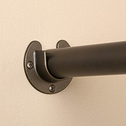 Knape & Vogt Heavy Duty Closet Pole Sockets - Bronze Finish