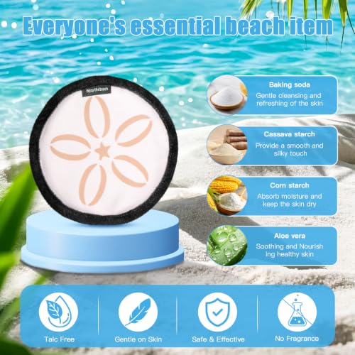 Beach Sand Remover Wipe - Portable Sand Eraser for Family Vacations