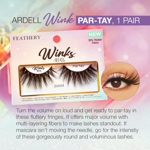 Ardell Winks Party-Perfect 20mm Ultra-Long False Eyelashes