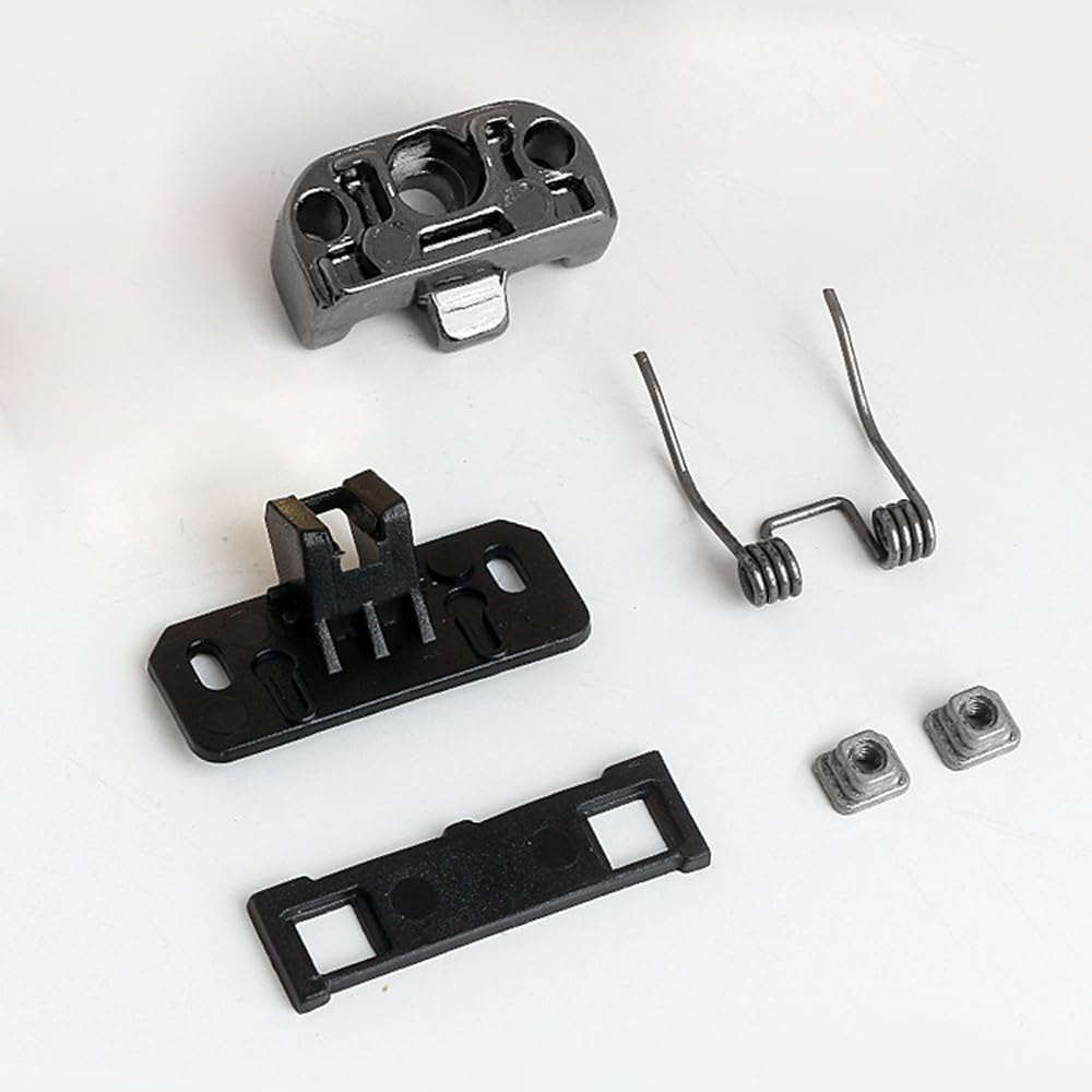 TorSor Hair Clipper Blade Replacement Parts Set Swing Head Guide Tension Spring Square Nuts Mount Iron Fixing Base Block for BaBylissPRO FX787 FX787G FX787B2 FX787RG FX787S FX726 Trimmers
