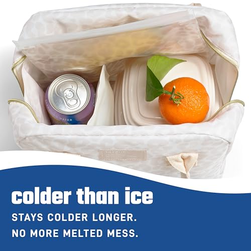 Fit & Fresh Soft Ice Packs for Lunch Bags, 2-Pack - Reusable & Flexible
