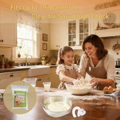 50-Pack Elastic Food Covers for 13x18in Pans & 19in Bowls