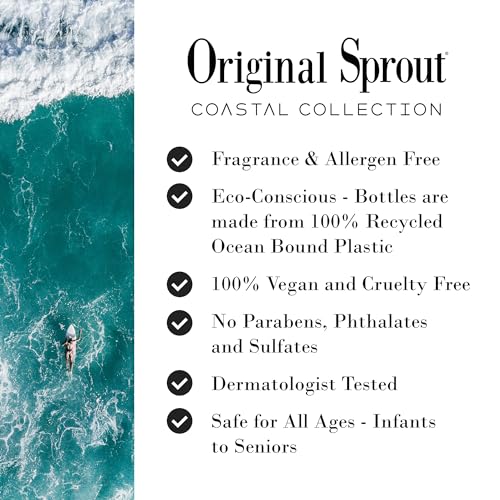 Original Sprout Coastal Collection Conditioner - Fragrance-Free, 8 fl oz
