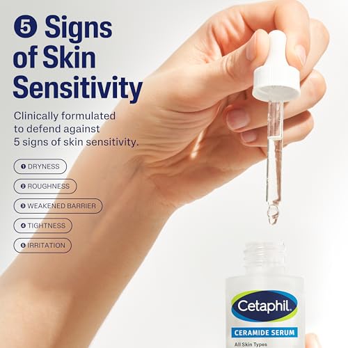 Cetaphil Ceramide Serum for Sensitive Skin - 1 fl oz Hydrating Repair