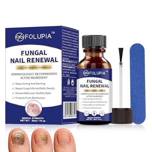 FOLUPIA 1% Tolnaftate Nail & Toenail Fungus Treatment, 30ml Repair Serum