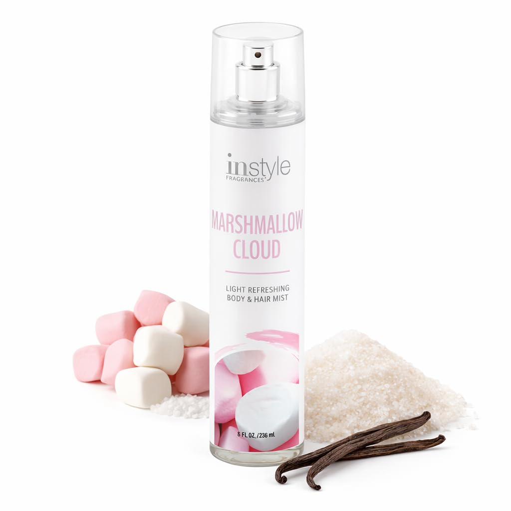 Caribbean Coconut Body & Hair Mist - Light Refreshing Spray | Vegan, Paraben-Free, 8 Fl Oz
