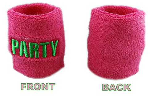 Funny Guy Mugs Party Rage Unisex Sweatband Set 3-Pack Headband & Wristbands