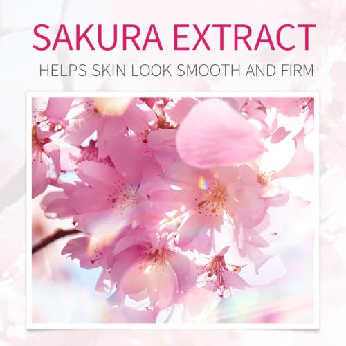 17-Piece Sakura Face Care Set for Women - Complete Moisturizing Routine