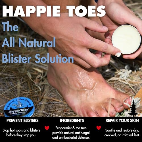 Squirrel's Nut Butter Happie Toes Foot Salve - Blister Prevention & Repair