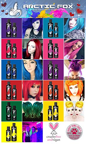 ARCTIC FOX Poison Semi-Permanent Hair Dye - Vegan & Ammonia-Free