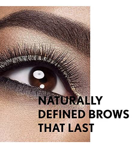 CoverGirl Easy Breezy Brow Fill+Define Pencils Rich Brown Pack of 4 - Water Resistant Eyebrow & Eye Makeup