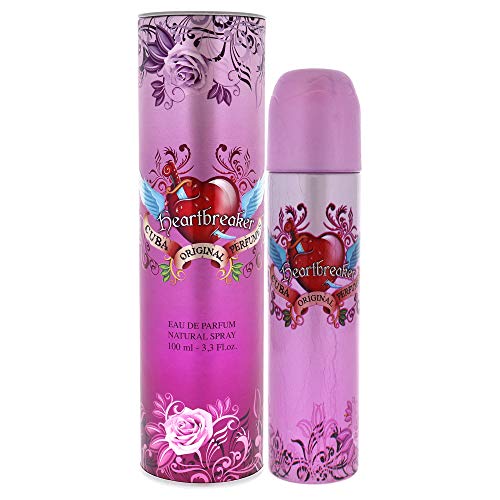 Cuba Heartbreaker Eau De Parfum Spray for Women, 3.4 Oz