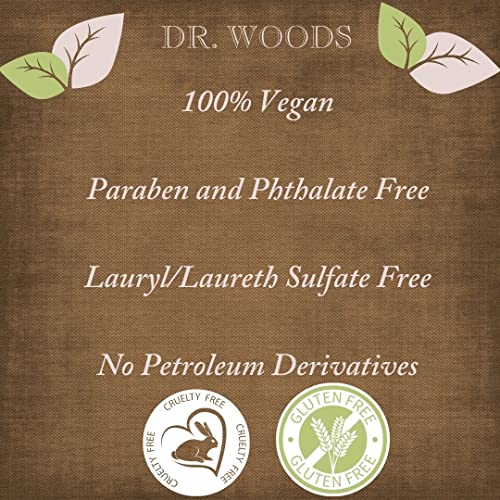 Dr. Woods Almond Liquid Castile Soap 32 Fl Oz - Natural Gentle Cleanser (Pack of 1)