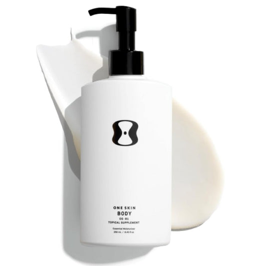 OneSkin BODY OS-01 Peptide Moisturizer - Age Reversal & Skin Longevity | Fragrance-Free, 250 mL / 8.45 oz