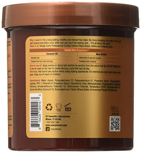 Every Strand Curl Creme with Coco Oil & Shea - 15oz Moisturizing Hair Care