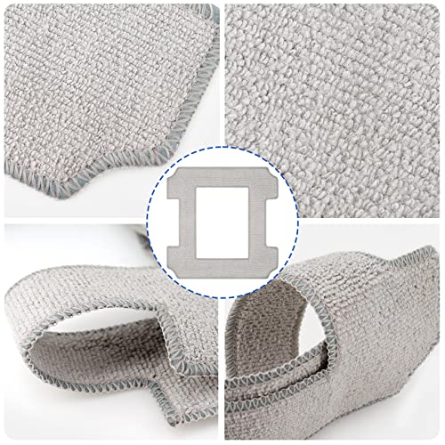 8 Pack Washable Microfiber Mop Cloths for Ecovacs Winbot W1/W2