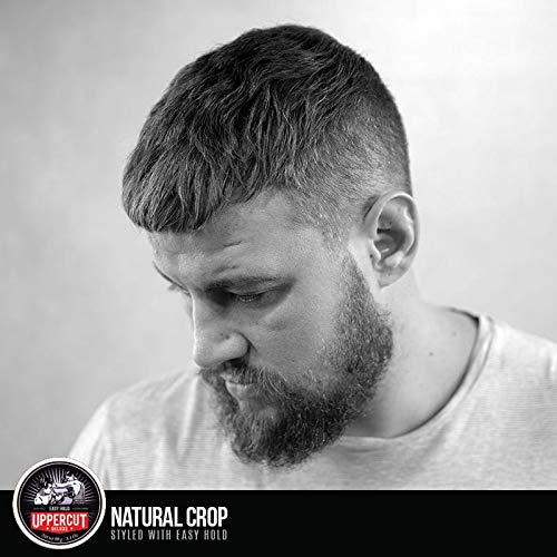 Uppercut Deluxe Easy Hold Pomade 3.1oz – Light Hold Matte Finish, Water-Based