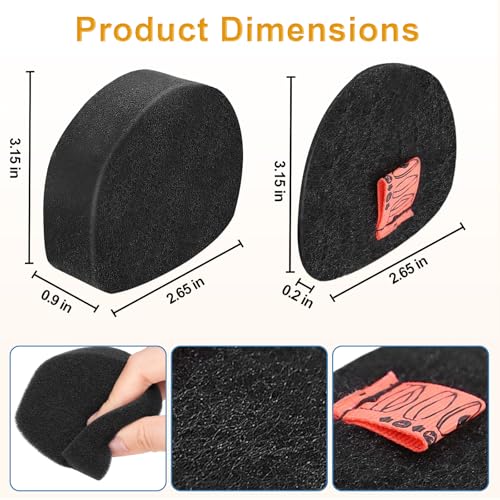 4-Pack Shark CH901 Replacement Filters for UltraCyclone Pet Pro Plus