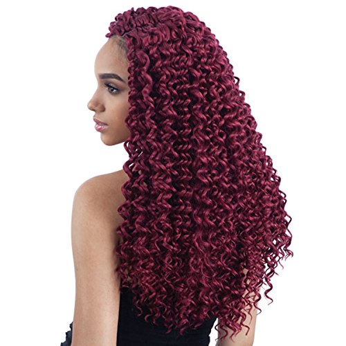 Freetress Beach Curl 18-Inch Synthetic Crochet Braiding Hair