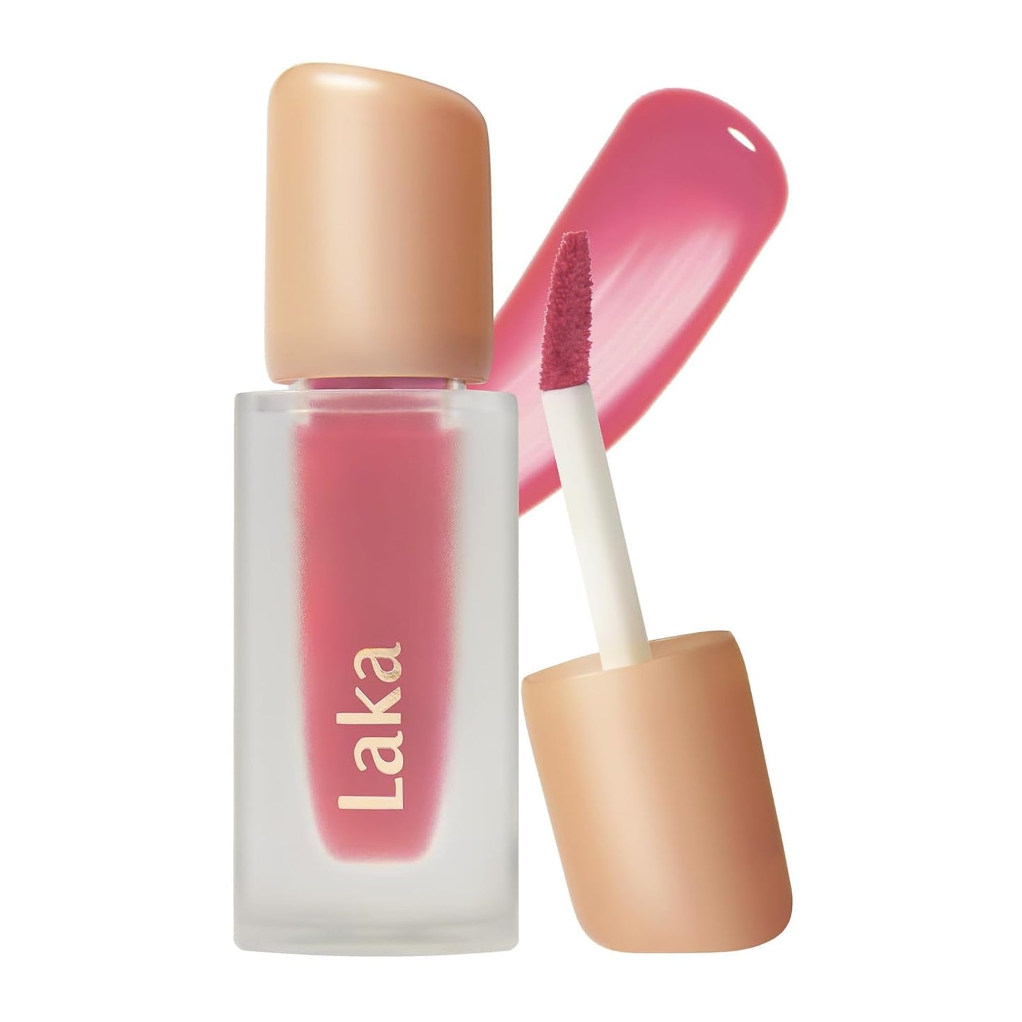 Fruity Glam Tint Lip Stain - Hydrating, Lightweight, Buildable Color | K-Beauty #101 Joyful, 4.5g/0.15oz