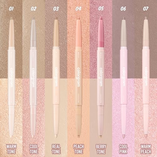 COLORGRAM Under Eye Highlighter Stick - Long-Lasting, Smudge-Proof Formula
