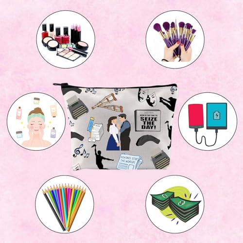 Musical Newsies Makeup Bag - Multifunctional Cosmetic Organizer Gift