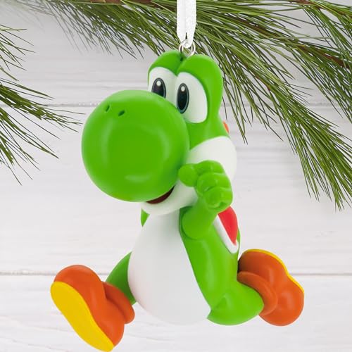 Yoshi Hallmark Christmas Ornament - Super Mario Video Game Gift