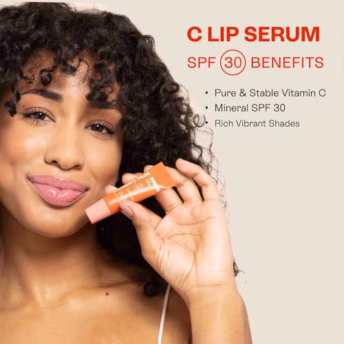 Beautystat Vitamin C Lip Serum - Neutral Peach, 0.35 Fl Oz | Skin & Lip Care