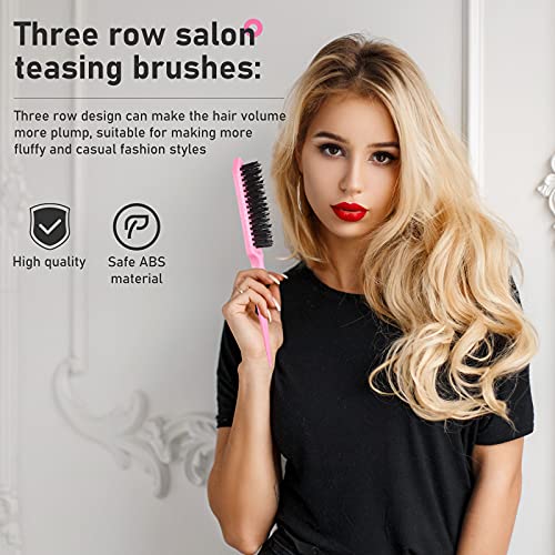 Remerry 12-Piece Hair Brush Set with Teasing Brushes & Combs