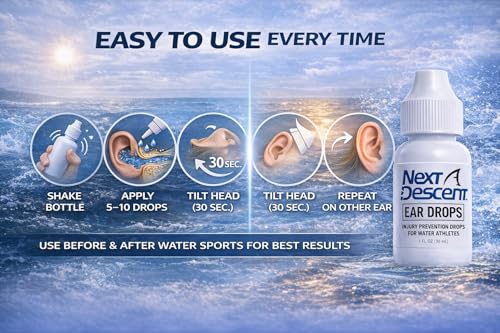 Next Descent Swimmers Ear Drops for Pool & Ocean Water - Variation 1