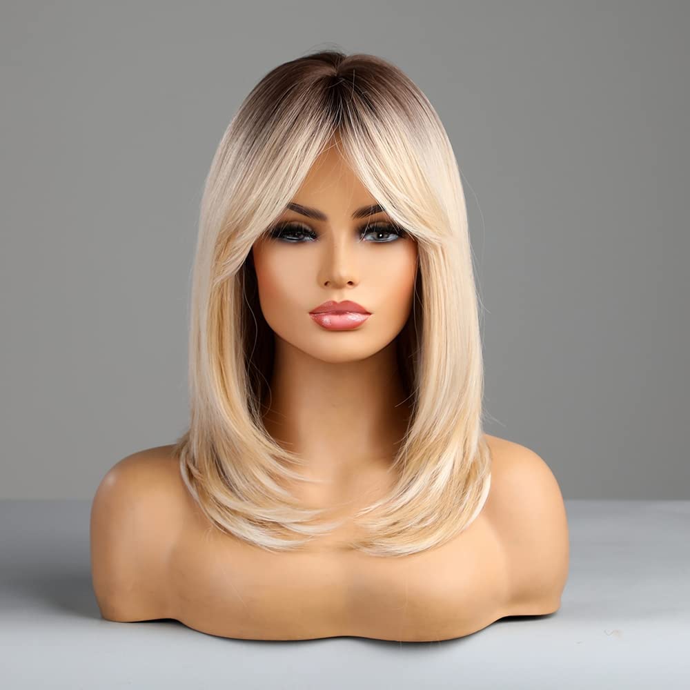 Long Blonde Wig - Natural Looking Heat Resistant Synthetic Hair | Perfect for Daily Wear & Parties