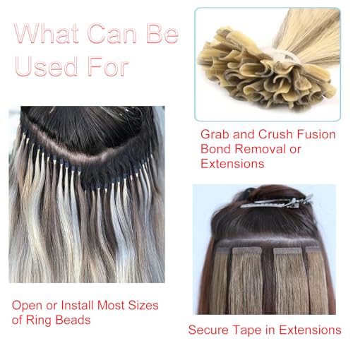 Fusion Bond Crusher Tool for Keratin Hair Extensions | Ergonomic & Durable